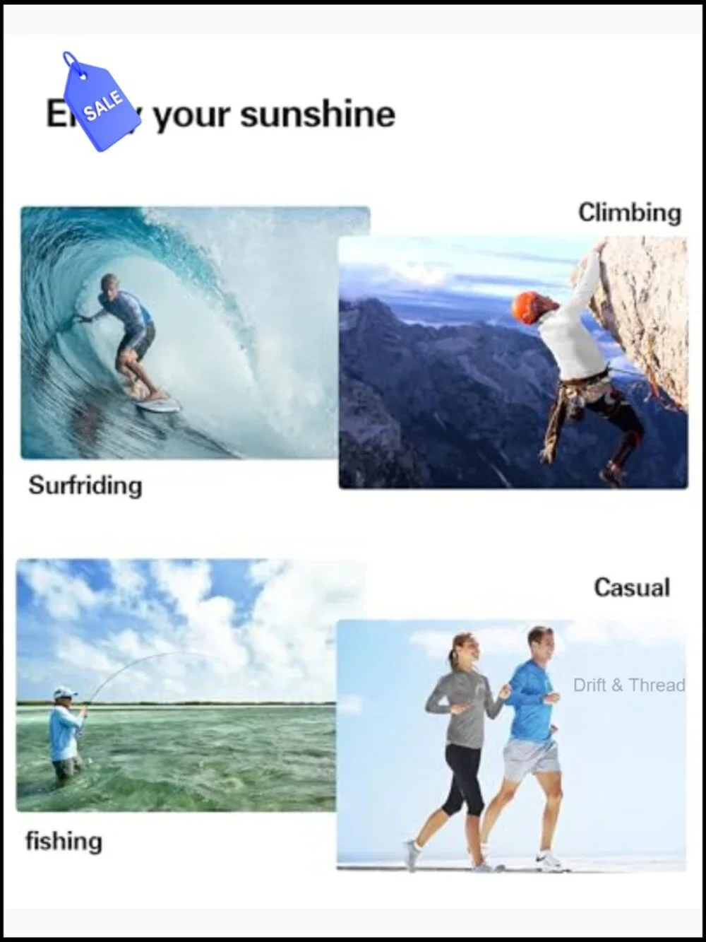 UPF 50+ Long Sleeve Rash Guard Swim Shirt for Men Fishing Hiking Running UV
